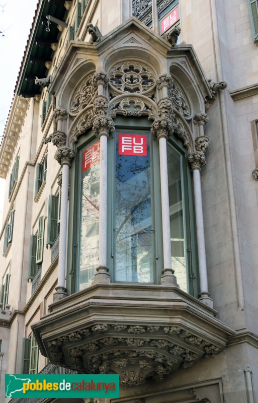 Barcelona - Passeig de Gràcia, 66 (Foto: Albert Esteves, 2022) Barcelona - Passeig de Gràcia, 66