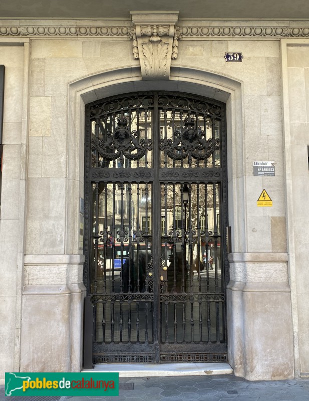 Barcelona - Passeig de Gràcia, 39