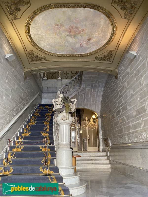 Barcelona - Casa Malagrida (Passeig de Gràcia, 27) (Foto: Albert Esteves, 2022) Barcelona - Casa Malagrida (Passeig de Gràcia, 27)