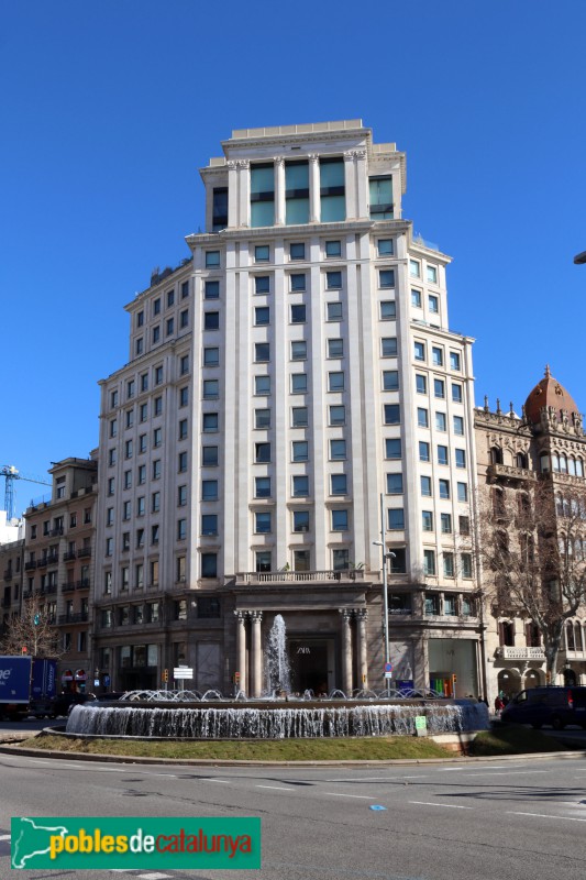 Barcelona - Passeig de Gràcia, 16 (Foto: Albert Esteves, 2022) Barcelona - Passeig de Gràcia, 16