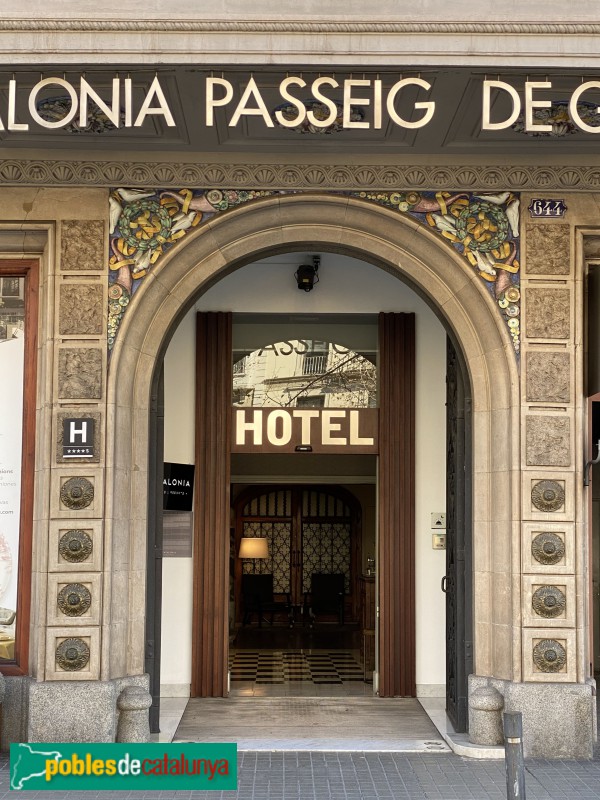 Barcelona - Gran Via, 644 (Foto: Albert Esteves, 2022) Barcelona - Gran Via, 644