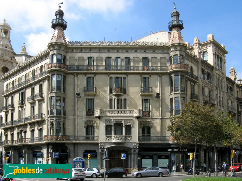 Barcelona - Rambla Catalunya, 17 (Foto: Albert Esteves, 2007) Barcelona - Rambla Catalunya, 17