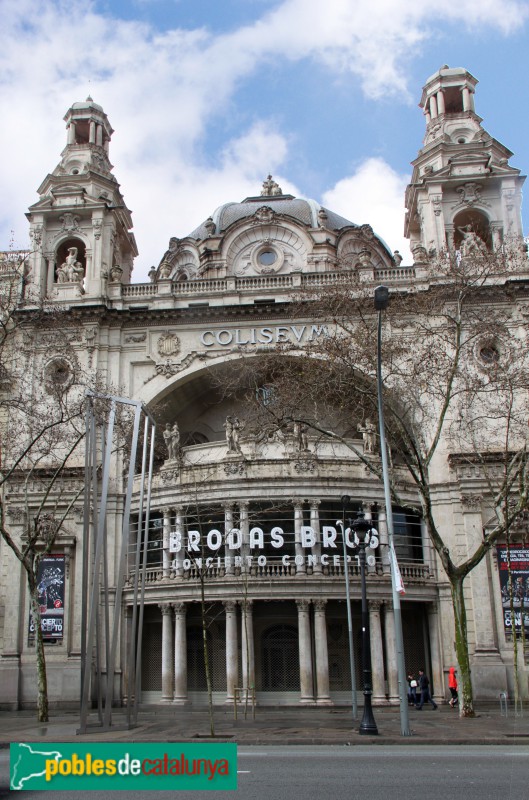 Barcelona - Cinema Coliseum (Foto: Albert Esteves, 2015) Barcelona - Cinema Coliseum