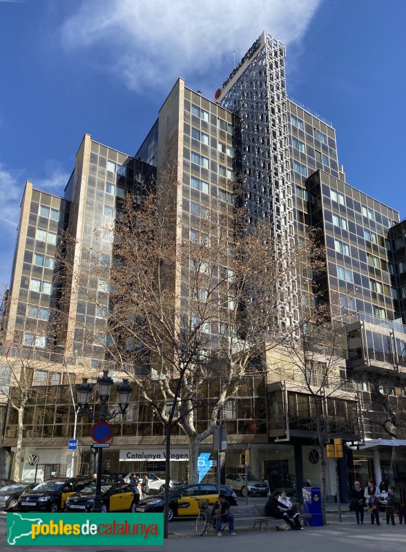 Barcelona - Rambla de Catalunya, 26 (Hotel Calderón) (Foto: Albert Esteves, 2022) Barcelona - Rambla de Catalunya, 26 (Hotel Calderón)