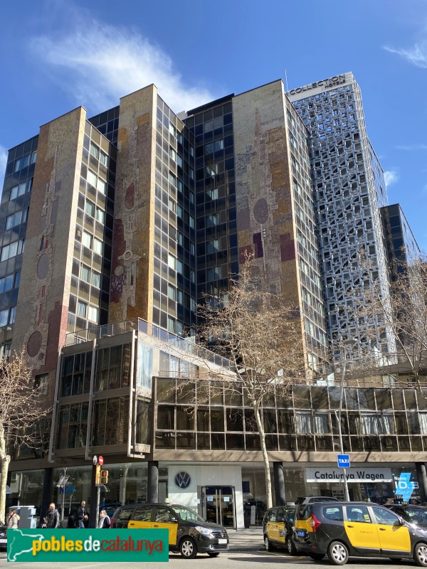 Barcelona - Rambla de Catalunya, 26 (Hotel Calderón) (Foto: Albert Esteves, 2022) Barcelona - Rambla de Catalunya, 26 (Hotel Calderón)