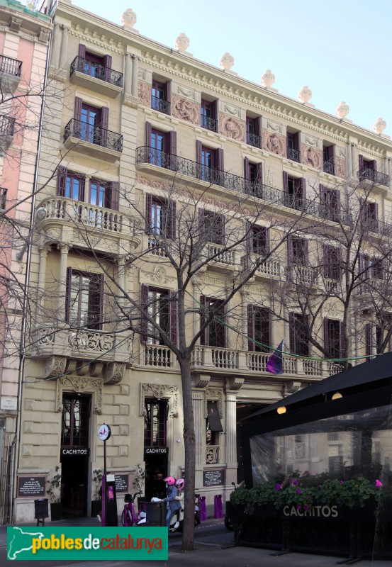 Barcelona - Rambla Catalunya, 33 (Foto: Albert Esteves, 2022) Barcelona - Rambla Catalunya, 33