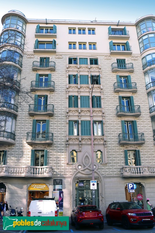 Barcelona - Rambla Catalunya, 61 (Foto: Albert Esteves, 2022) Barcelona - Rambla Catalunya, 61