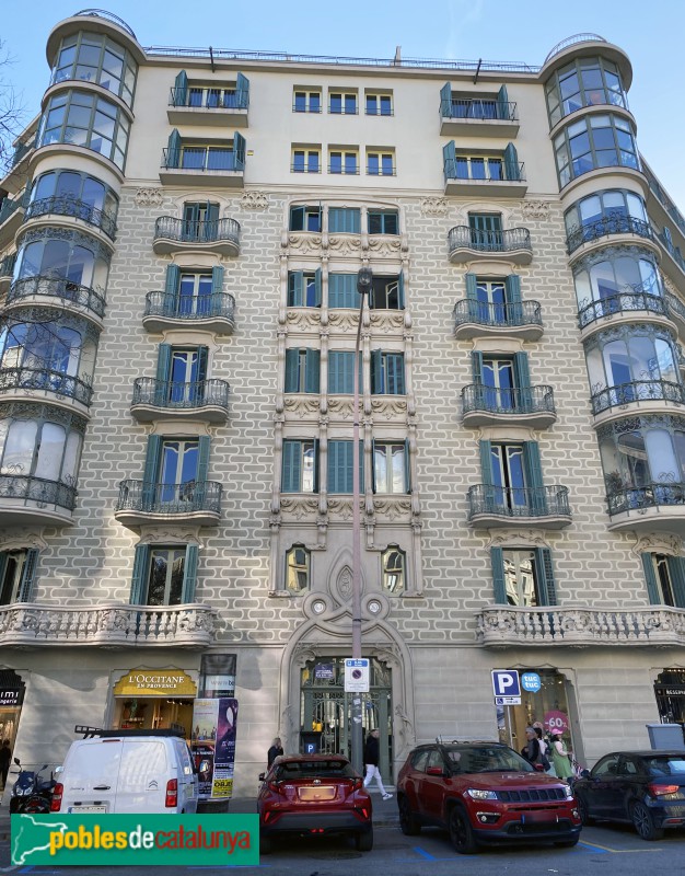 Barcelona - Rambla Catalunya, 61 (Foto: Albert Esteves, 2022) Barcelona - Rambla Catalunya, 61
