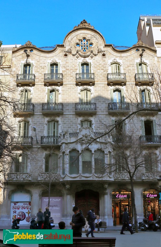 Barcelona - Rambla Catalunya, 78 (Foto: Albert Esteves, 2022) Barcelona - Rambla Catalunya, 78