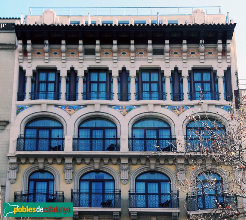 Barcelona - Gran Via, 644 (Foto: Albert Esteves, 2022) Barcelona - Gran Via, 644