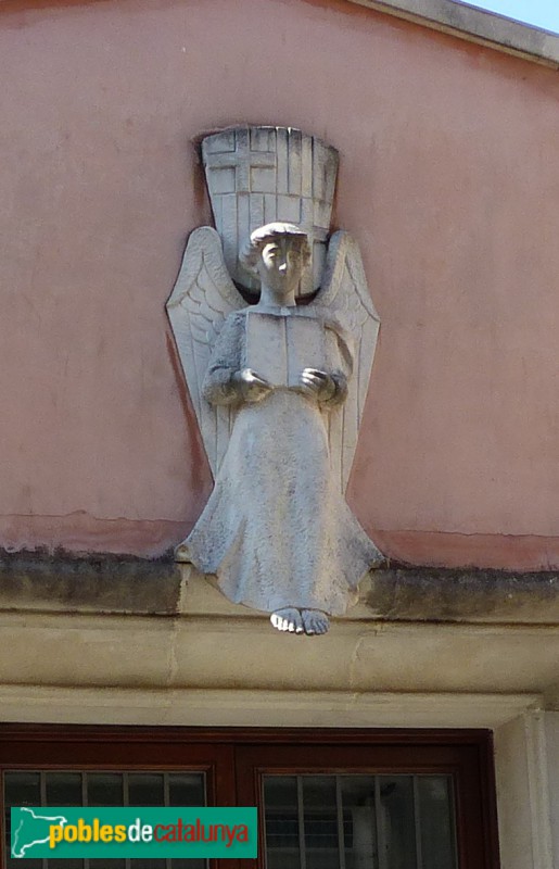 Santa Coloma de Farners - Biblioteca Joan Vinyoli. Escultura