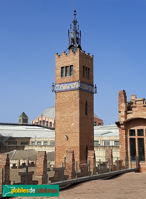 Barcelona - Fàbrica Casarramona (CaixaFòrum) (Foto: Sergi Suárez, 2022) Barcelona - Fàbrica Casarramona (CaixaFòrum)