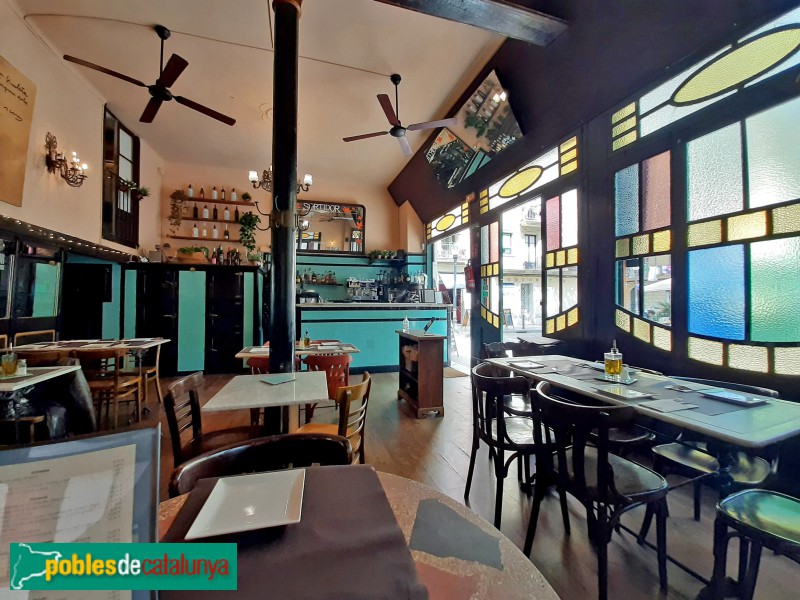 Barcelona - Restaurant El Sortidor (Foto: Sergi Suárez, 2022) Barcelona - Restaurant El Sortidor
