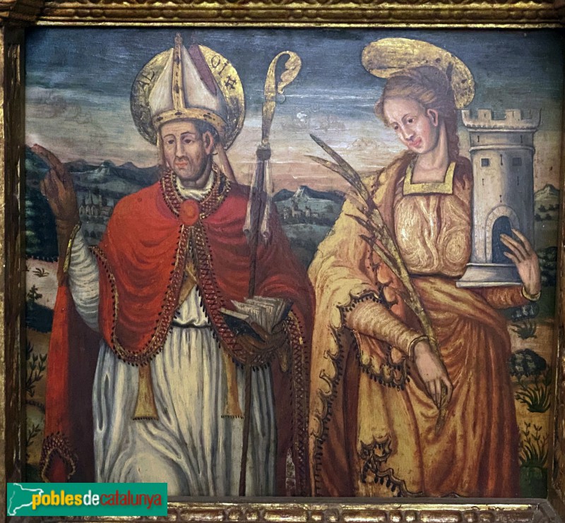 La Garriga - Doma. Retaule del Roser