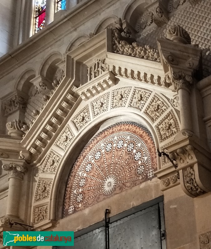 Barcelona - Església del Sagrat Cor de Jesús (Foto: Anna Corcoll, 2022) Barcelona - Església del Sagrat Cor de Jesús