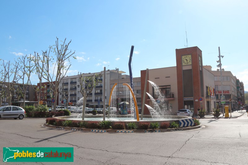 La Llagosta - Escultura <i>Tot Aigua</i> (Foto: Albert Esteves, 2022) La Llagosta - Escultura <i>Tot Aigua</i>