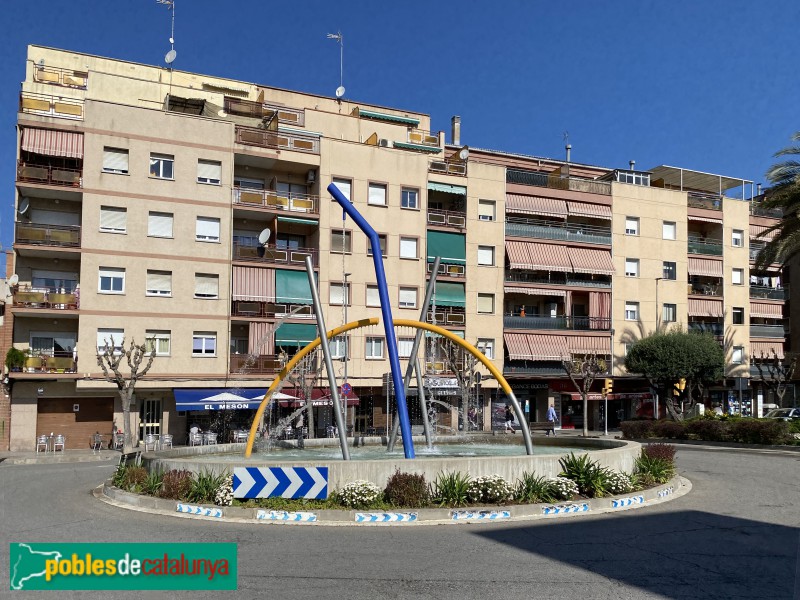 La Llagosta - Escultura <i>Tot Aigua</i> (Foto: Albert Esteves, 2022) La Llagosta - Escultura <i>Tot Aigua</i>