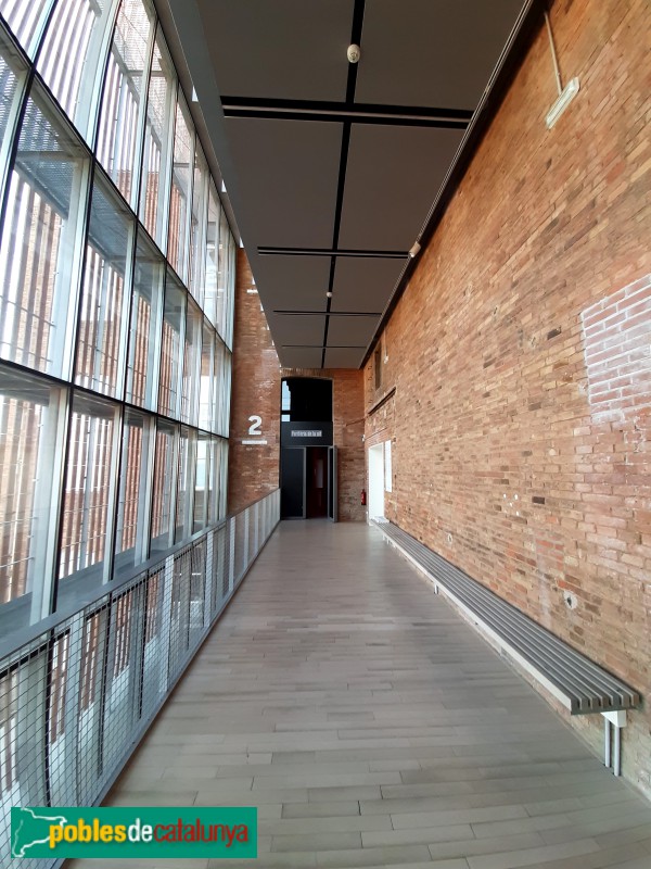 Antiga fàbrica Fabra i Coats - Façana principal interior