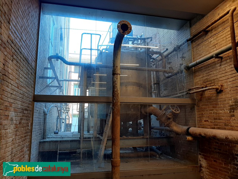 Antiga fàbrica Fabra i Coats. Sala de Calderes