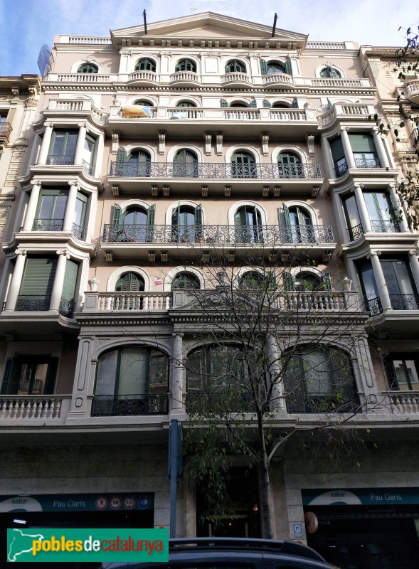 Barcelona - Pau Claris, 174 (Foto: Anna Corcoll, 2019) Barcelona - Pau Claris, 174