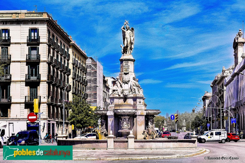 Barcelona - Font del Geni Català (Foto: Rossend Gri, 2022) Barcelona - Font del Geni Català