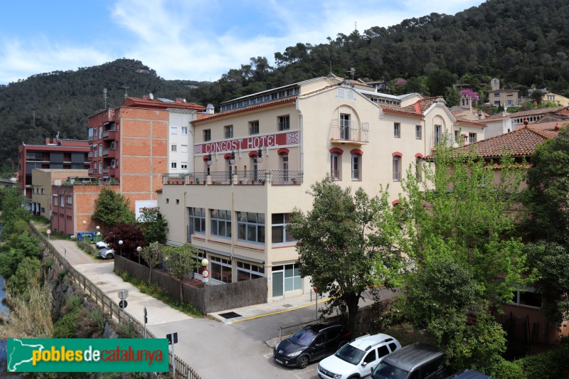 Figaró-Montmany - Hotel Congost (Foto: Albert Esteves, 2022) Figaró-Montmany - Hotel Congost