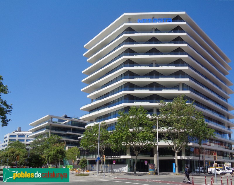 Barcelona - Avinguda d'Icària, 199 (Foto: Sergi Suárez, 2022) Barcelona - Avinguda d'Icària, 199