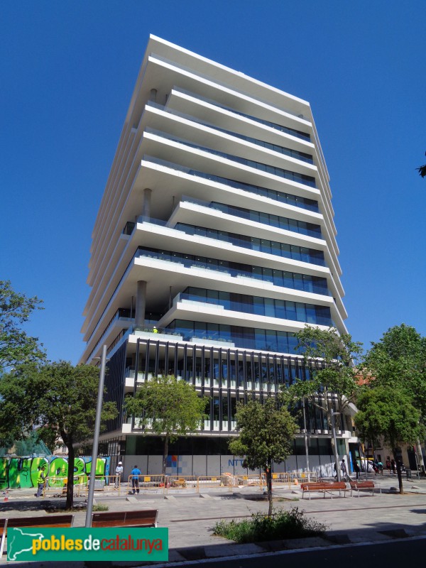 Barcelona - Avinguda d'Icària, 199 (Foto: Sergi Suárez, 2022) Barcelona - Avinguda d'Icària, 199