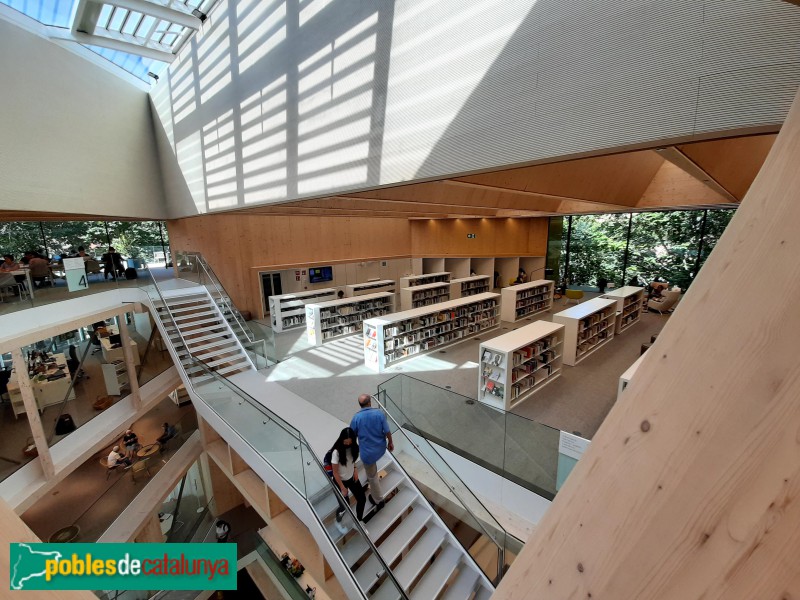 Barcelona - Biblioteca Sant Martí - Gabriel García Márquez (Foto: Sergi Suárez, 2022) Barcelona - Biblioteca Sant Martí - Gabriel García Márquez