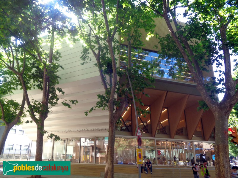 Barcelona - Biblioteca Sant Martí - Gabriel García Márquez (Foto: Sergi Suárez, 2022) Barcelona - Biblioteca Sant Martí - Gabriel García Márquez