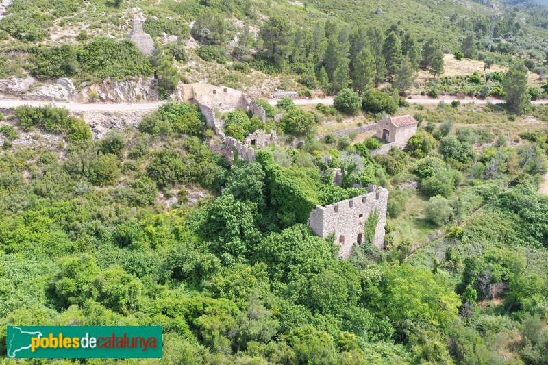 Alfara de Carles - Fàbrica de paper del Toscar (Foto: Francesc Vidal-Barraquer, 2022) Alfara de Carles - Fàbrica de paper del Toscar