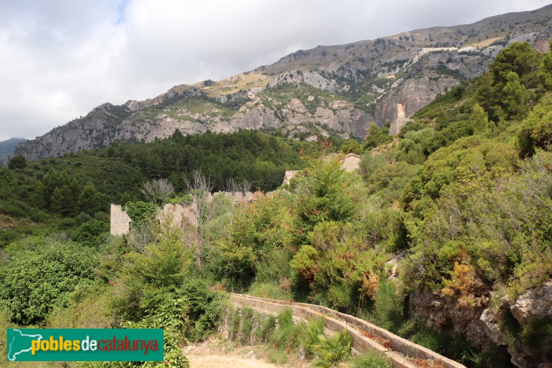 Alfara de Carles - Fàbrica de paper del Toscar (Foto: Albert Esteves, 2022) Alfara de Carles - Fàbrica de paper del Toscar