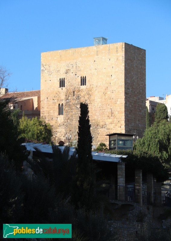 Tarragona - Castell del Rei o de Pilat (Torre del Pretori) (Foto: Albert Esteves, 2022) Tarragona - Castell del Rei o de Pilat (Torre del Pretori)