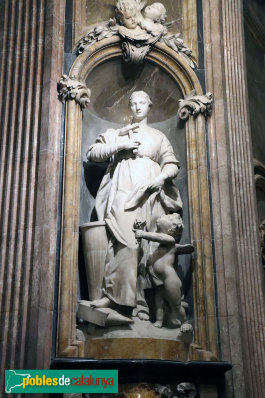 Tarragona - Catedral. Capella de Santa Tecla. Fortalesa (Foto: Albert Esteves, 2022) Tarragona - Catedral. Capella de Santa Tecla. Fortalesa