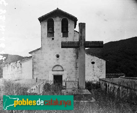 Sant Celoni - Sant Esteve d'Olzinelles (Foto: Jaume Biosca -Arxiu fotogràfic Centre Excursionista de Catalunya-, 1935) Sant Celoni - Sant Esteve d'Olzinelles