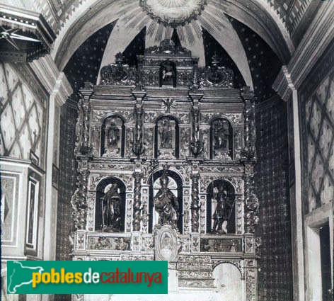 Sant Celoni - Sant Martí de Montnegre (Foto: Eduard Royo -Arxiu fotogràfic Centre Excursionista de Catalunya-, 1890-1920) Sant Celoni - Sant Martí de Montnegre