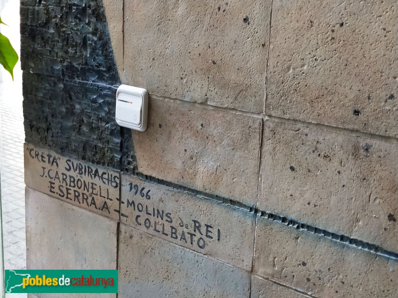 Barcelona - Edifici Mediterrani. Creta. (Consell de Cent, 160-186) (Foto: Anna Corcoll, 2019) Barcelona - Edifici Mediterrani. Creta. (Consell de Cent, 160-186)