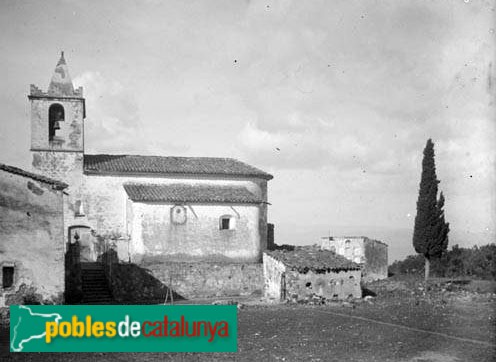 Sant Celoni - Sant Martí de Montnegre (Foto: Rossend Flaquer -Arxiu fotogràfic Centre Excursionista de Catalunya-, 1929) Sant Celoni - Sant Martí de Montnegre