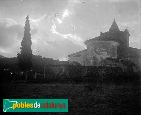 Sant Celoni - Sant Martí de Montnegre (Foto: Rossend Flaquer -Arxiu fotogràfic Centre Excursionista de Catalunya-, 1929) Sant Celoni - Sant Martí de Montnegre