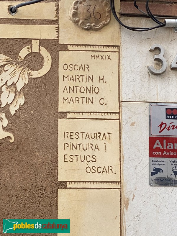 Piera - Casa Sastre (Foto: Albert Esteves, 2022) Piera - Casa Sastre