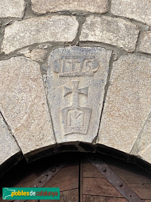 Queixans - Església de Sant Cosme i Damià (Foto: Albert Esteves, 2022) Queixans - Església de Sant Cosme i Damià