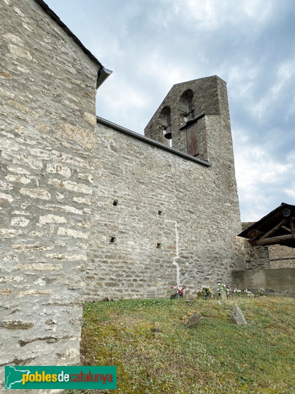 Queixans - Església de Sant Cosme i Damià (Foto: Albert Esteves, 2022) Queixans - Església de Sant Cosme i Damià