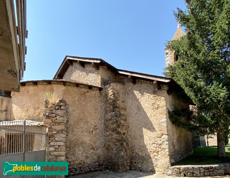 Urús - Església de Sant Climent (Foto: Albert Esteves, 2022) Urús - Església de Sant Climent