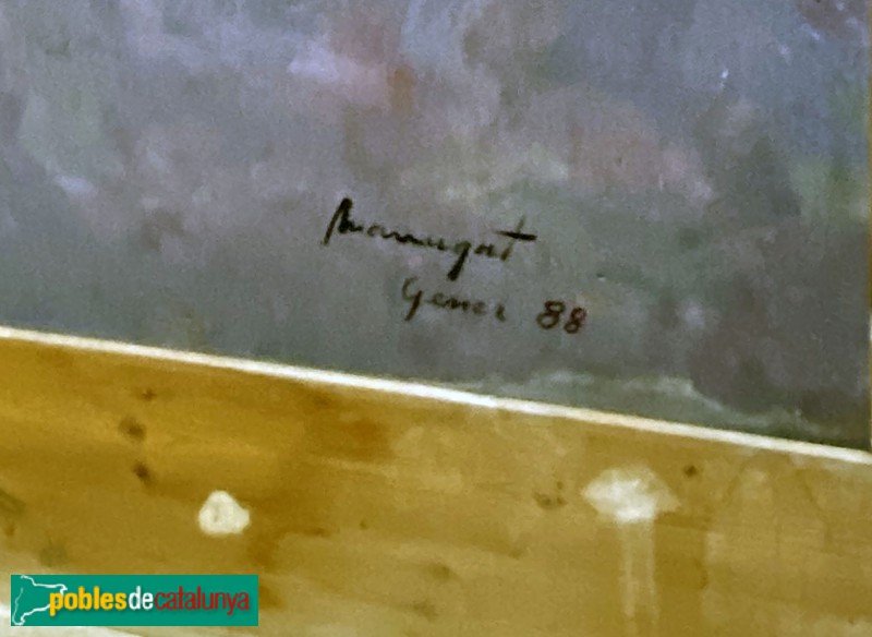 Llívia - Església. Baptisteri (Foto: Albert Esteves, 2022) Llívia - Església. Baptisteri