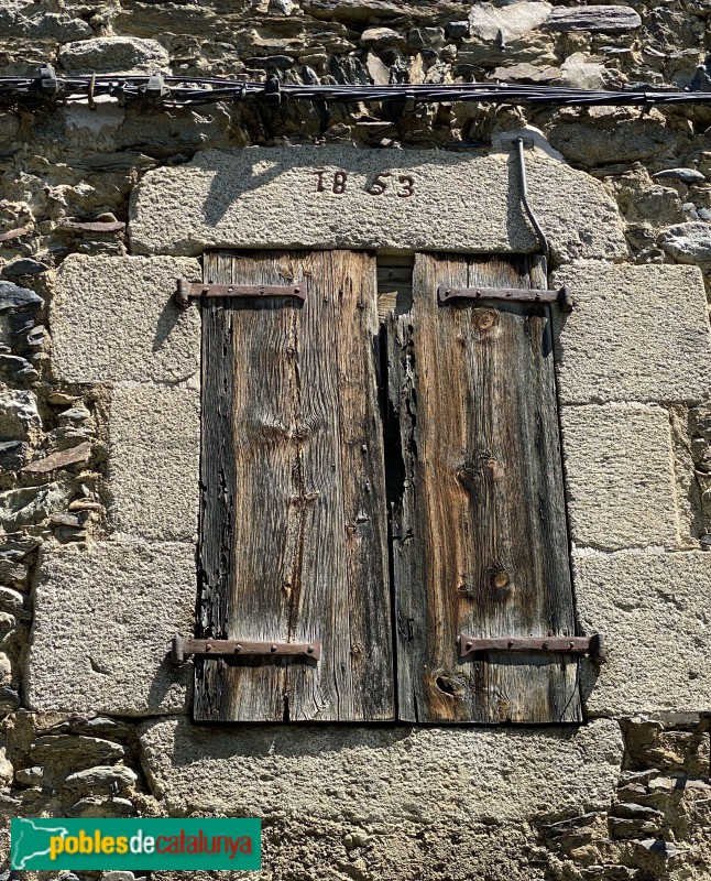 Llívia - Llinda 1853 (Foto: Albert Esteves, 2022) Llívia - Llinda 1853