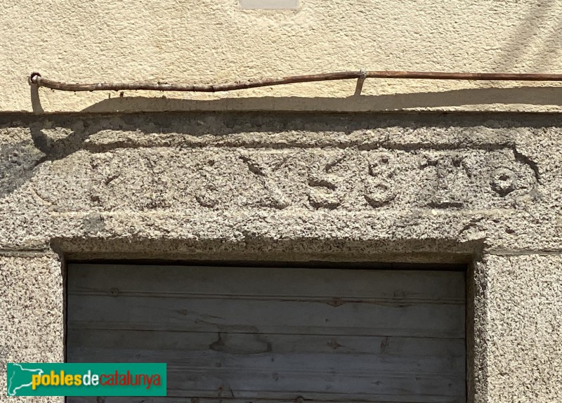 Llívia - Llinda 1858 (Foto: Albert Esteves, 2022) Llívia - Llinda 1858