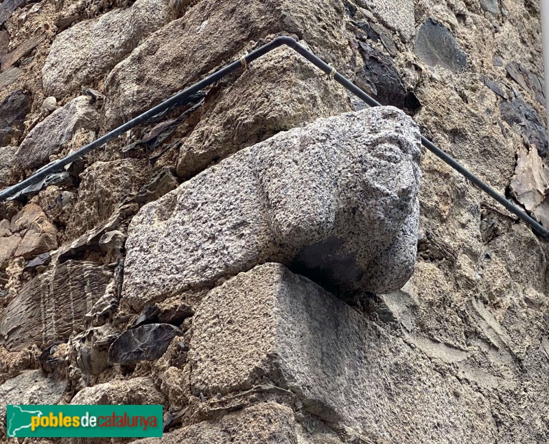 Llívia - Mènsula de cal Blanqueret (Foto: Albert Esteves, 2022) Llívia - Mènsula de cal Blanqueret