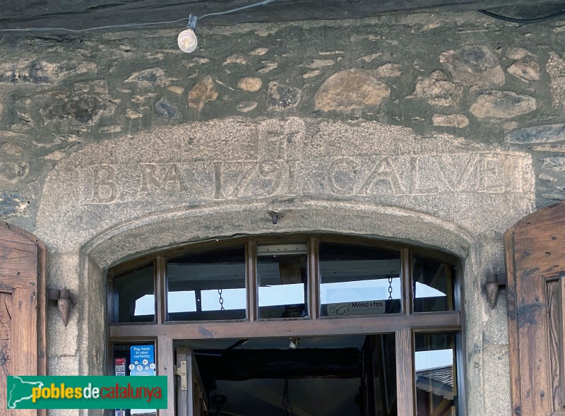 Llívia - Llinda 1791 (Foto: Albert Esteves, 2022) Llívia - Llinda 1791