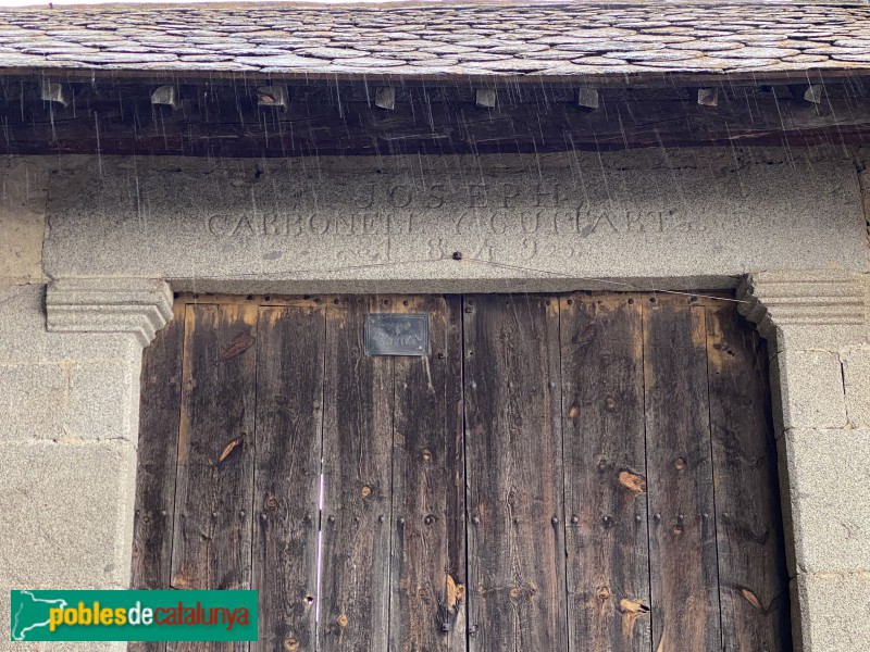 Llívia - Gorguja. Mas Carbonell (Foto: Albert Esteves, 2022) Llívia - Gorguja. Mas Carbonell