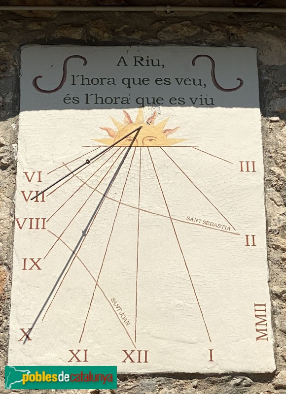 Riu de Cerdanya - Església de Sant Joan Baptista (Foto: Albert Esteves, 2022) Riu de Cerdanya - Església de Sant Joan Baptista